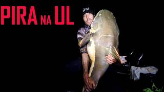 Pesqueiro Stella Acertei uma monstra na Ultralight Trofeu desta pesca varias Pirararas e Carpas