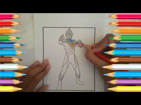 Coloring Ultraman Trigger | Ultraman Coloring Book | Coloring Pages for Kids