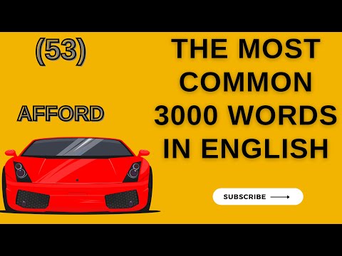 The Most Common 3000 Words in English (53)