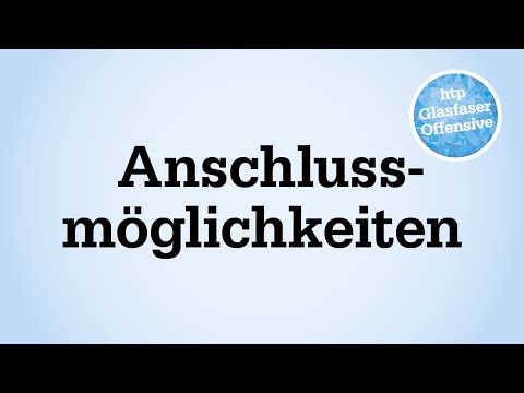 So schließen Sie Ihre Geräte ans htp Glasfasernetz an