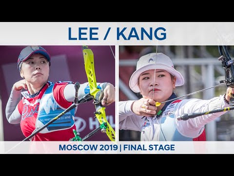 Sayana Lee v Kang Chae Young – recurve women quarterfinal | Moscow 2019 World Cup Final