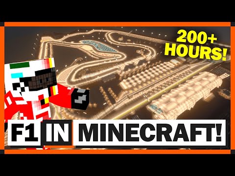 WTF1 - This Fan Built An INCREDIBLE F1 Track On Minecraft