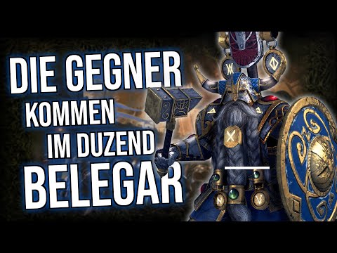 Die GEGNER kommen im duzend BELEGAR | Zwerge auf LEGENDÄR + | Warhammer 3 | deutsch