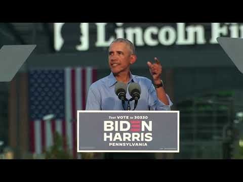 トランプ氏は「自分の身を守る」ことすらできないとオバマ氏は言う (Obama says Trump can't even 'protect himself')