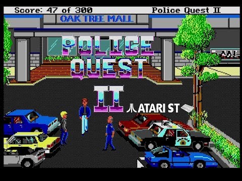 Police Quest II : The Vengeance - Atari ST (1988)