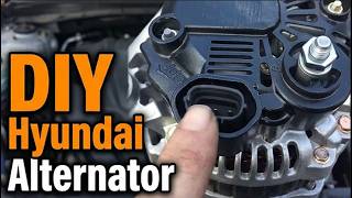 DIY Alternator Swap l Hyundai Tucson Complete Tutorial!