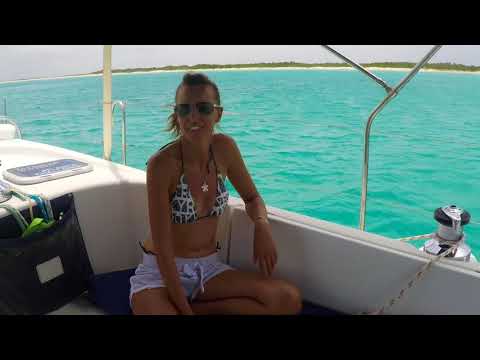 🐠⛵🐳 20. SY SKYE - Barbuda, before it got destroyed by a hurricane.