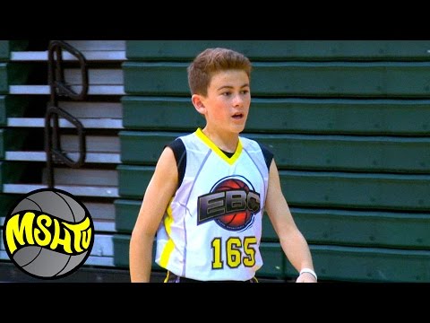 Kobe Kruse BOMBS threes at EBC Oregon - Class of 2021 Basketball Prospect