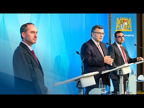 Pressekonferenz zur Corona-Pandemie (26. Oktober 2021) - Bayern