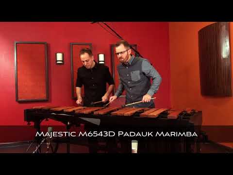 Alex Stopa performs "Red Rock Canyon" on a Majestic M6543D Padauk Marimba