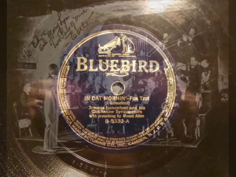78rpm: In 'Dat Mornin' - Jimmie Lunceford & his Chickasaw Syncopators, 1930 - Bluebird 5330