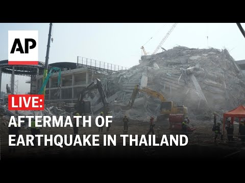 LIVE: Aftermath of earthquake in Thailand