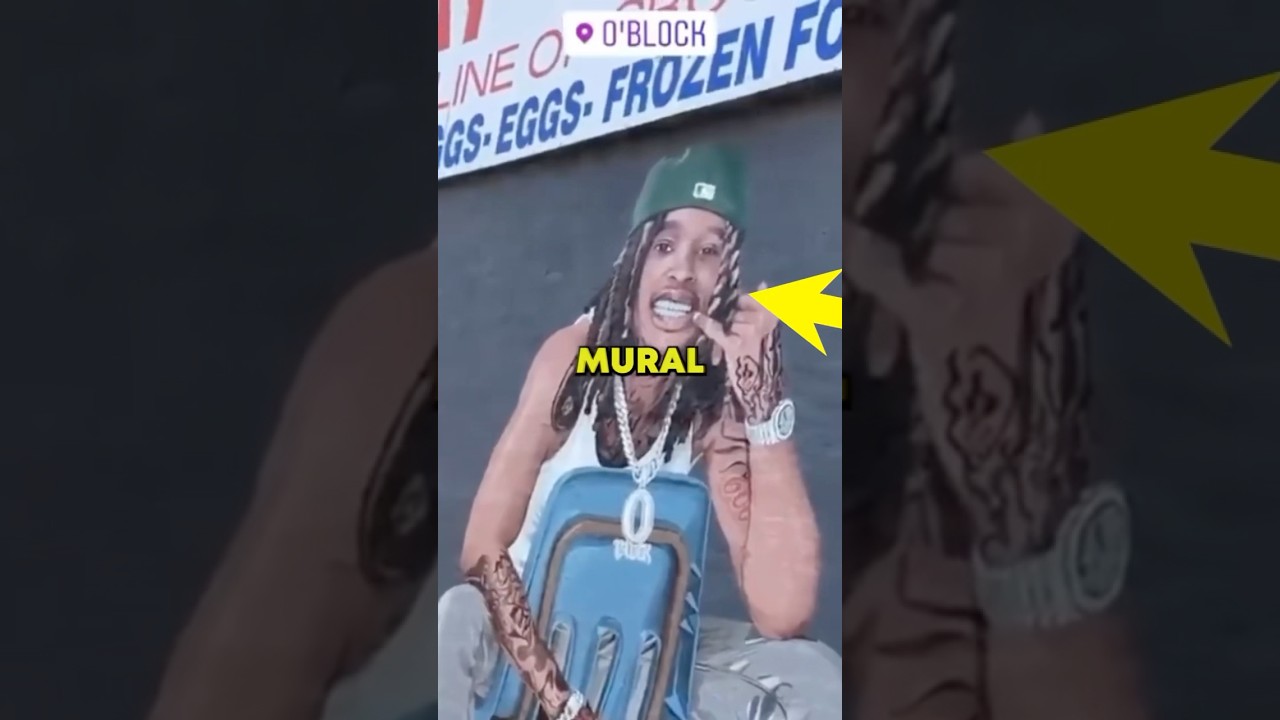 What happened to King Vons mural? #rap #kingvon