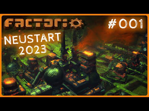 Factorio Neustart deutsch - Strom & Eisenproduktion - FOLGE #001 Anfänger Guide, Step by Step 2023.