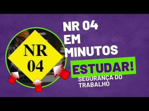 NR 4   Serviços Especializados em Segurança e em Medicina do Trabalho   NR04atualizada