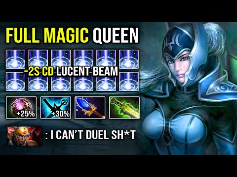 NEW 7.28b Most Broken Hero Ever 100% Full Magic Luna Craziest 2s CD Lucent Beam EZ Deleted LC DotA 2