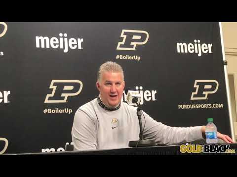 Post Wright State — Purdue coach Matt Painter