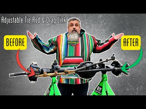 UPGRADED TIE ROD AND DRAG LINK for Early Bronco