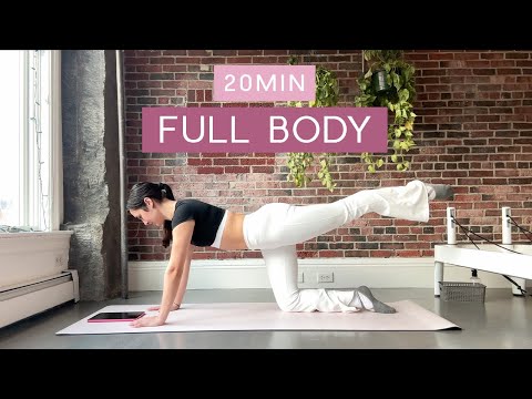 20MIN full body Pilates workout // lean & toned + no repeats // BetterHelp Ad