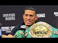 DAVID BENAVIDEZ POST FIGHT TALKS RETURN IN NOVEMBER, NAMES NEXT OPPONENTS & TALKS LEMIEUX WIN