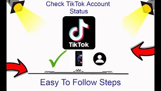 How To Check Your TikTok Account Status