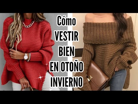 TENDENCIAS OTOÑO INVIERNO 2021-22 MUJER 🍁IDEAS DE OUTFITS OTOÑO INVIERNO 2021•2022 🤎