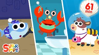 Finny The Shark Full Episode Compilation | Kids Cartoon | Under The Sea