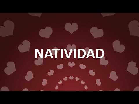HAPPY BIRTHDAY NATIVIDAD