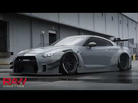 Nissan GTR on Rotiform RSE Wheels by RAW Wheels and Tires