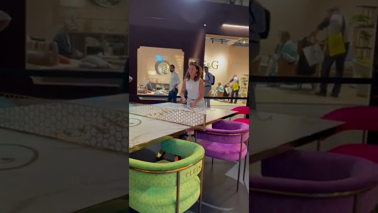 Sedie in velluto e divano Signature firmati Philipp Plein Home Collection su AVECASA #shorts