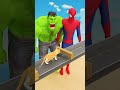 Red Spidey and Hulk Superheroes Voice Game Challenge 7