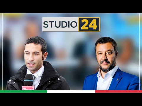 MATTEO SALVINI A STUDIO 24 (RAI NEWS 24, 27.11.2020)