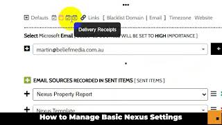 How to Define Basic Nexus Settings in Yabber How to Define Basic Nexus Settings in Yabber