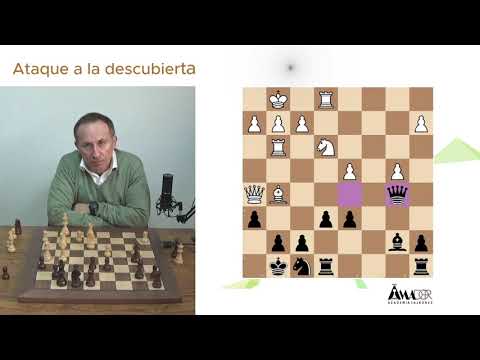 Ataque a la descubierta. Nivel principiante. Partida entre Torre vs Lasker 1925