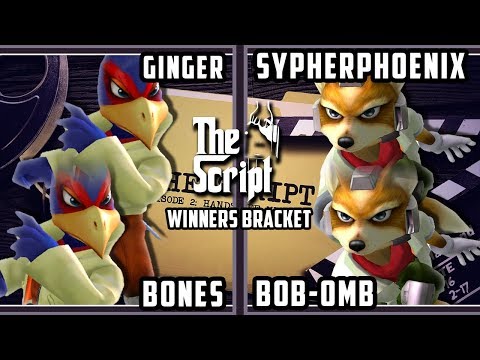 The Script 2 - SypherPhoenix & Bob-omb Vs. Bones & Ginger - Smash Melee Winners Round 2