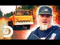 Driving Through Forest Fire To Re-Fuel Camp! | Gold Rush