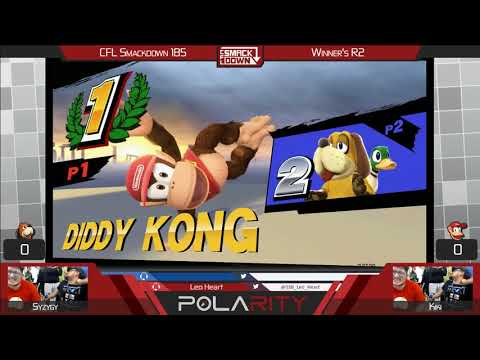 CFL Smackdown 185 WiiU - Syzygy (Bowser) vs Kiki (Diddy Kong) - Winners R2