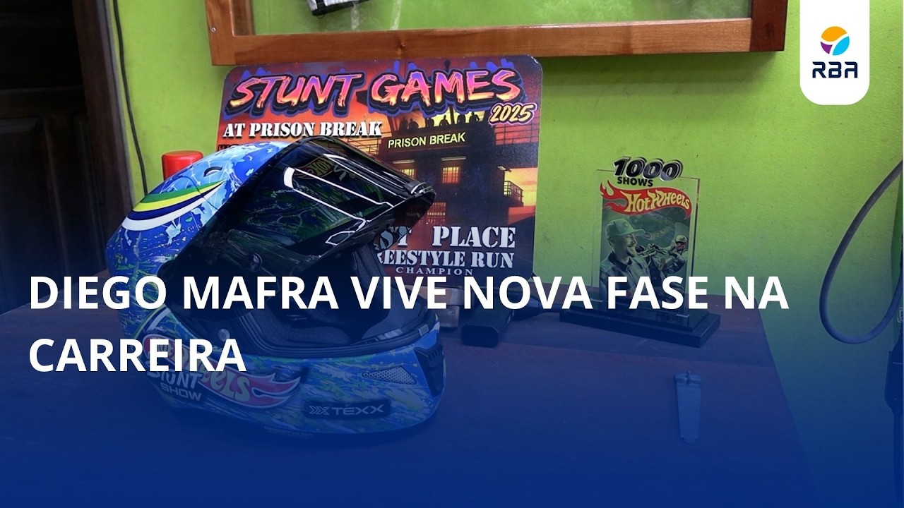 Do Alto Vale para o mundo: Diego Mafra vive nova fase na carreira