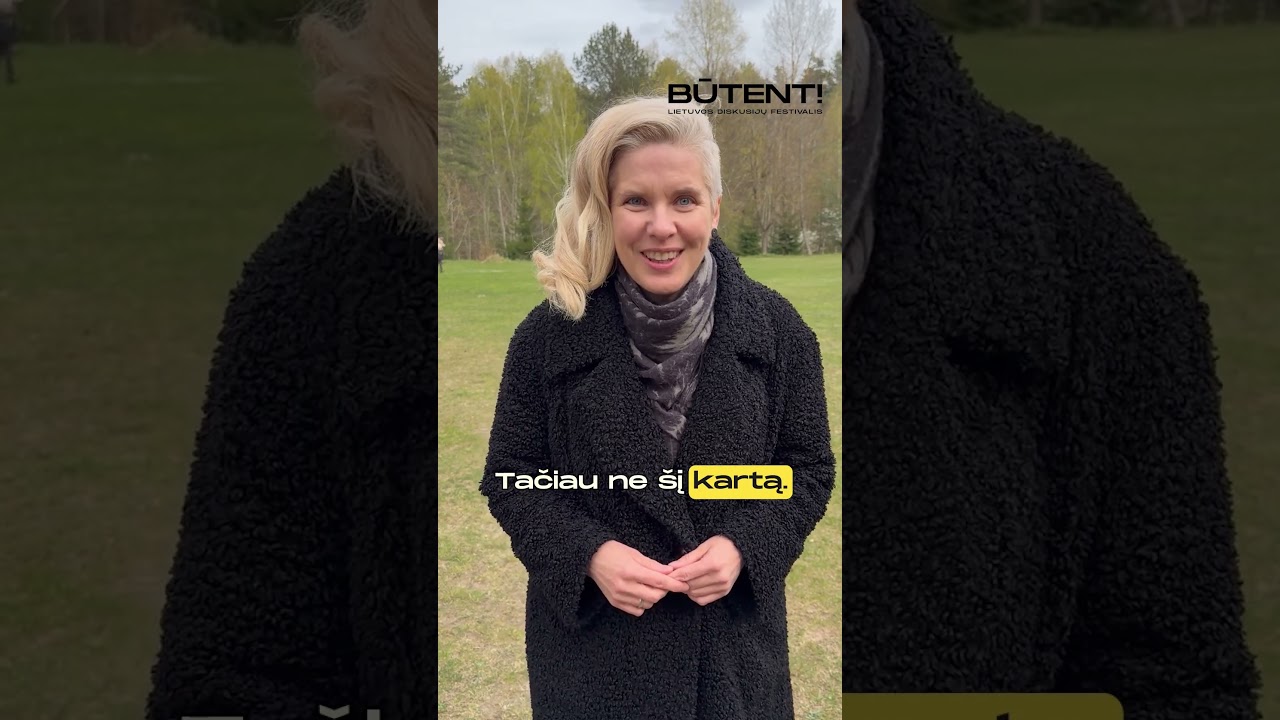Video: Jungiamės prie diskusijų festivalio BŪTENT