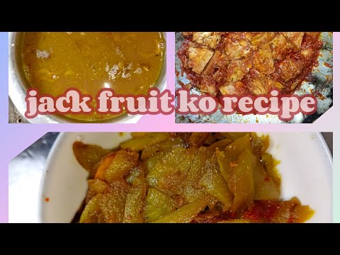 jack fruit  sabji ko recipe. 😋😋😋|||anvita vlogs.