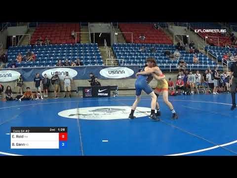 132 Lbs Cons 64 2 Evan Reid Washington Vs Brennon Gann Kansas