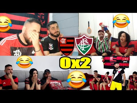 REAÇÕES FLAMENGUISTAS FURIOSOS FLAMENGO 0 X 2 FLUMINENSE MELHORES MOMENTOS
