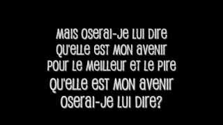 Christophe Maé - La rumeur (avec paroles)