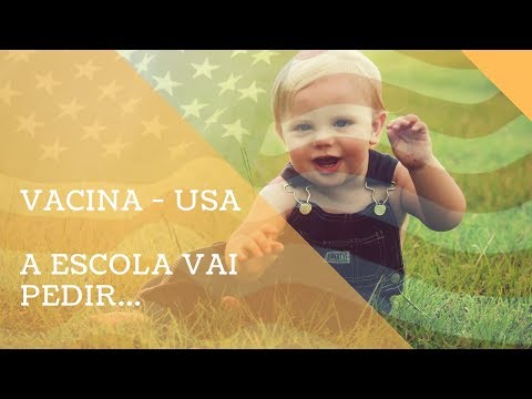 Vacina - para  estudar nos Estados unidos.