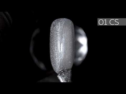 Гель лак Cat Shine Kodi №01, 7мл серебристый - фото 1 - id-p1863584006