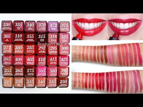 , title : 'COVERGIRL Colorlicious Lipstick Collection + Lip Swatches'