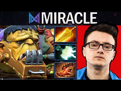 Alchemist Gameplay Miracle with Radiance - Mjolnir - Dota 2 7.32e
