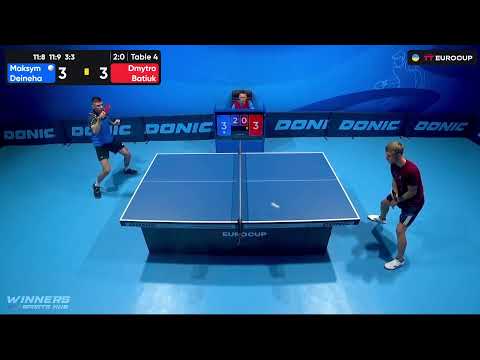 13:15 Maksym Deineha - Dmytro Batiuk 20.07.2023 TT Euro.Cup Ukraine  Professional.  Table 4