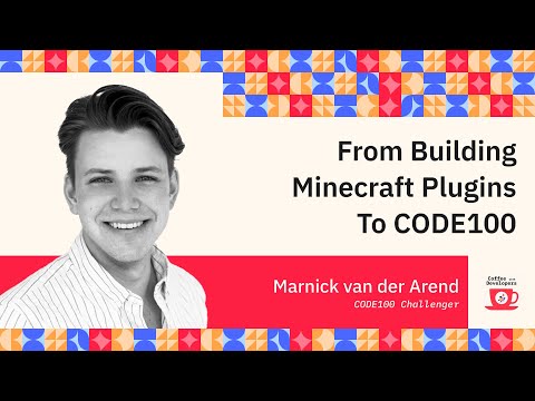 Marnick van der Arend Coffee with Developers  CODE100 Challenger special