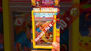 I Can’t Believe This Charizard Got A PSA 10… 😳🔥 #pokemon #pokemoncards #charizard #psa